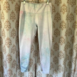 ZELOS tie dye work out pants M